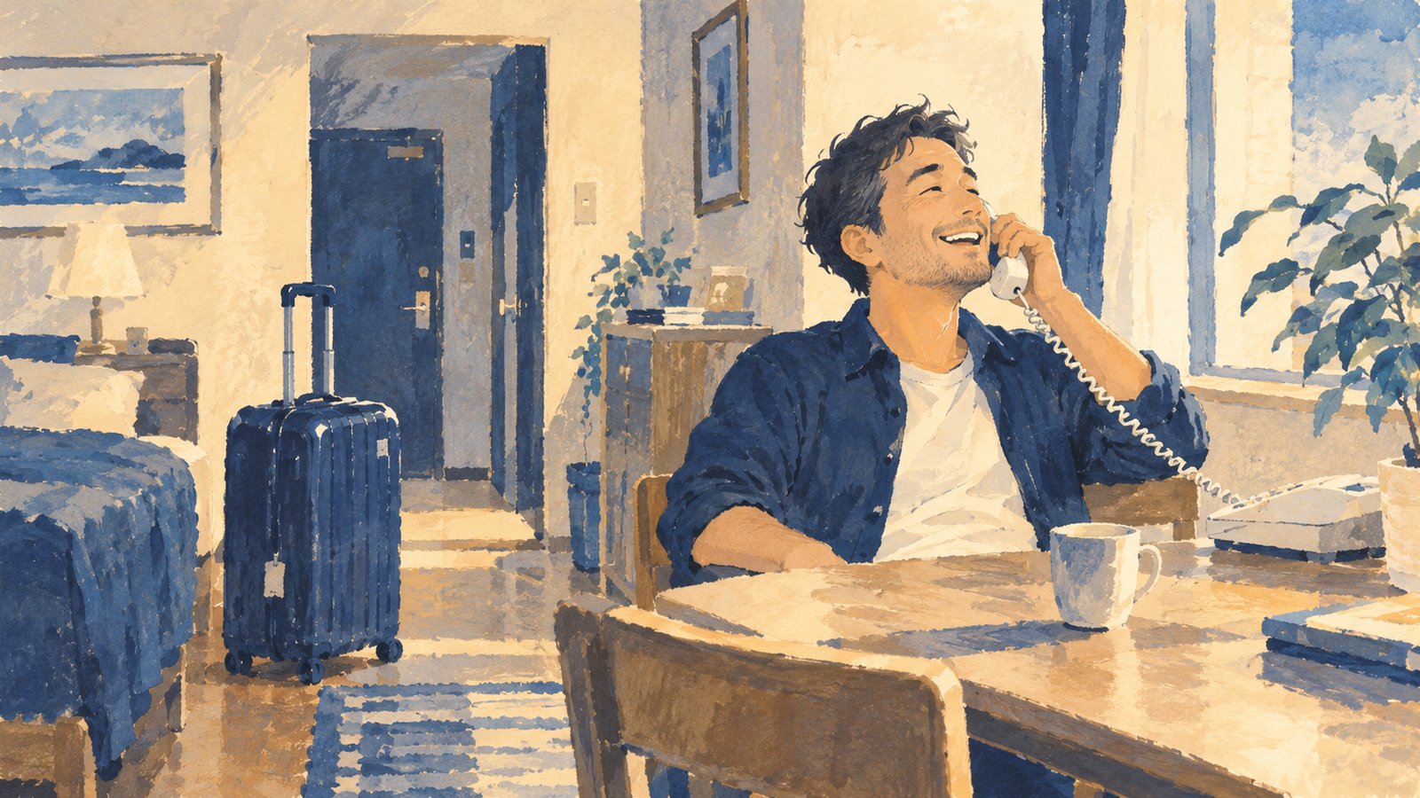 また電話が来た